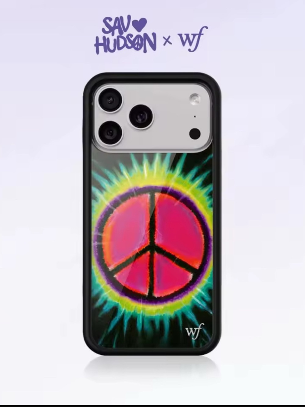 Wildflower Peace Sign Phone Case